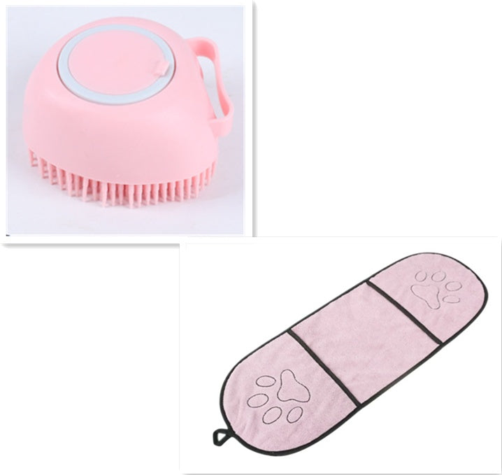 Pet Silicone Bath Brush