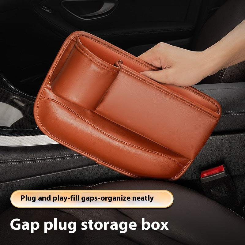 Car Seat Gap Storage Box Water Cup Holder