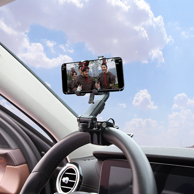 Navigation Mount Rearview Mirror Holder Car Mobile