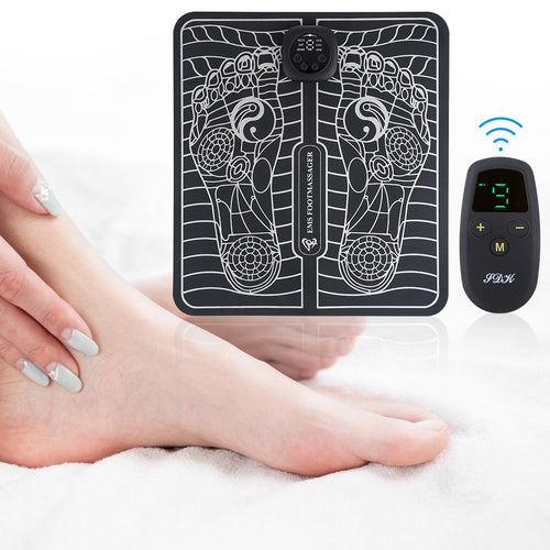 Remote Control EMS Foot Reflexology Foot Massage Machine