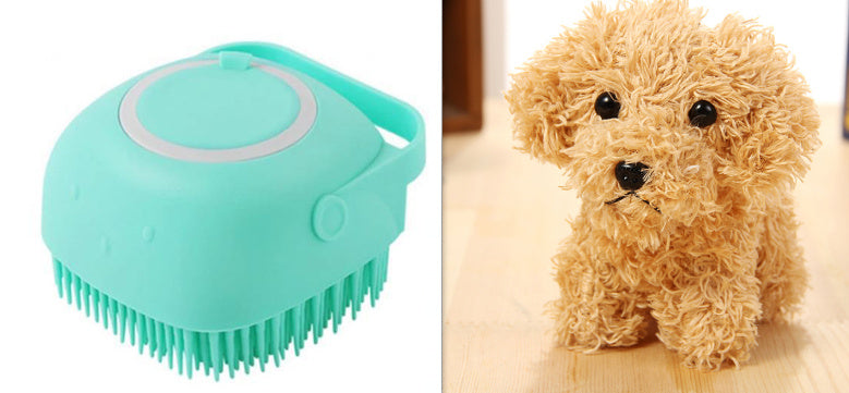 Pet Silicone Bath Brush